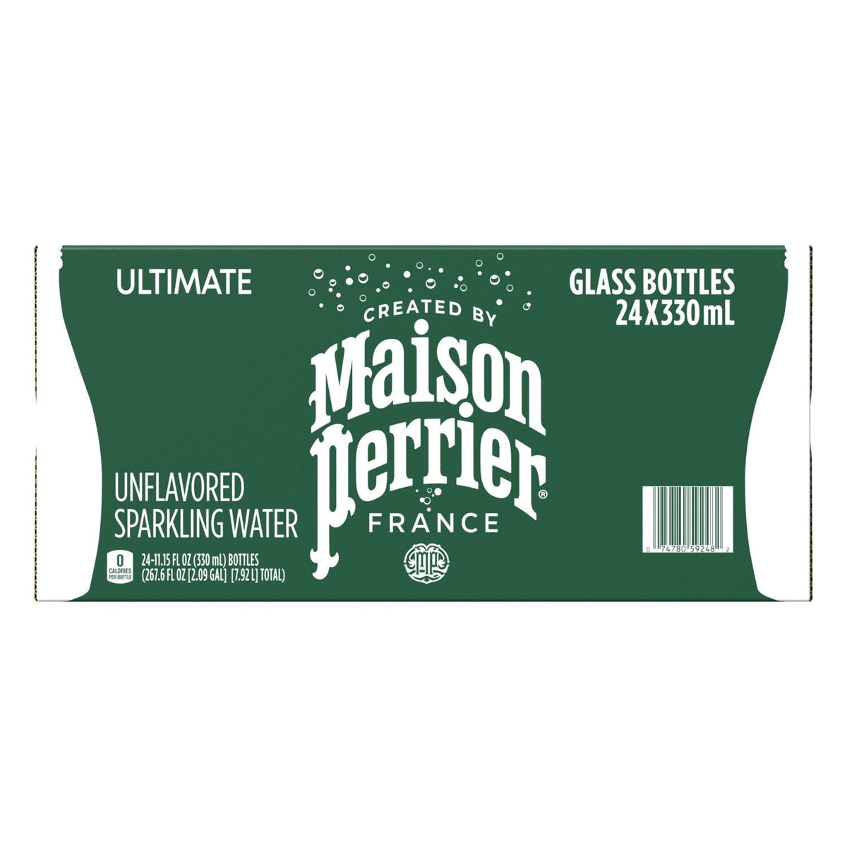 Maison Perrier Unflavored Sparkling Water, 11.15 fl. oz., 24 pk.