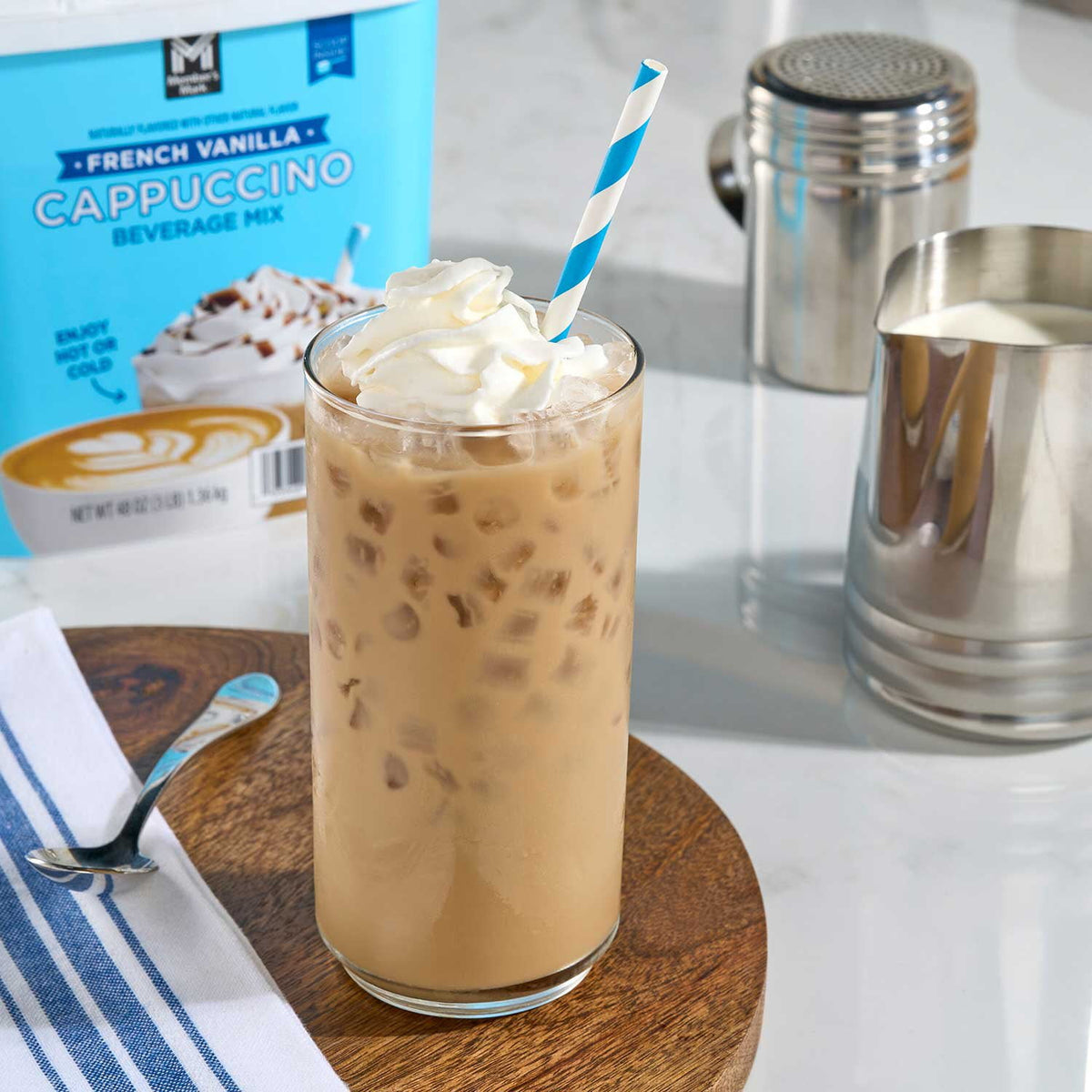 Member's Mark French Vanilla Cappuccino Beverage Mix, 48 oz.