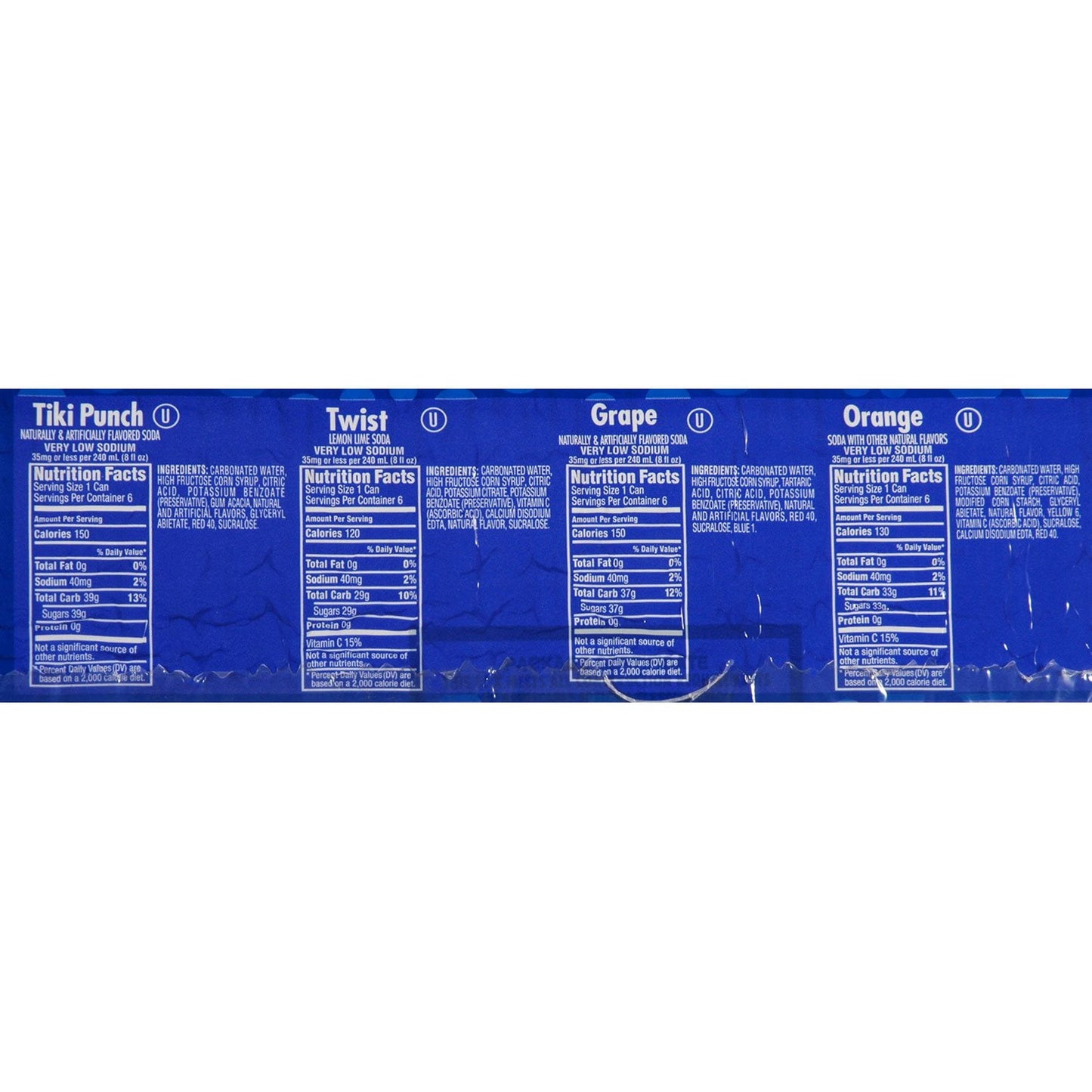 Shasta Soda Variety Pack 12 fl. oz., 24 pk.