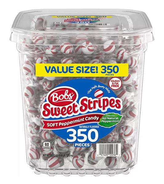 Bob's Sweet Stripes Square Tub (350 Count)