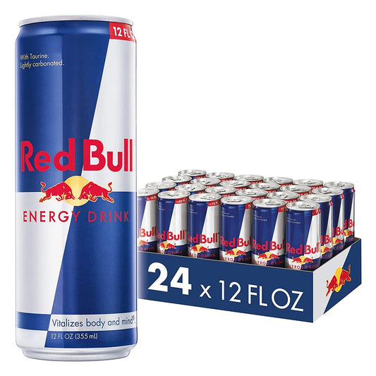 Red Bull, Energy Drink, 12 Ounce / 24 Pack Cans