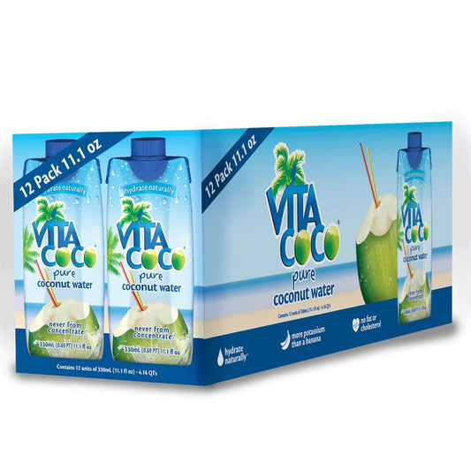 Vita Coco Coconut Water - Pure - Case of 12-330 ml