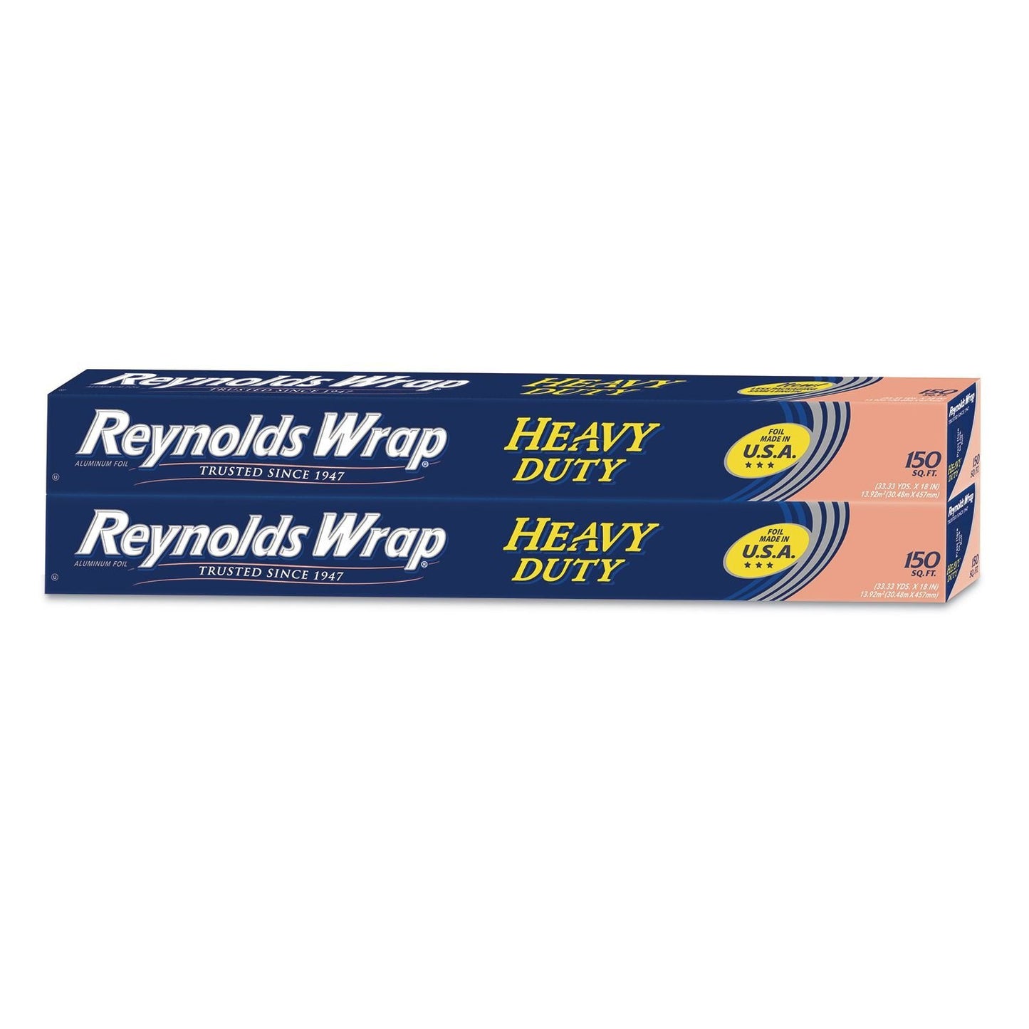 Reynolds Wrap Heavy Duty Aluminum Foil, 2, 150 sq. ft. Rolls