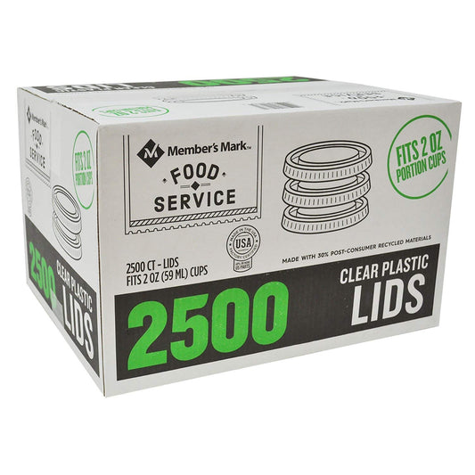 Member's Mark Portion Lids - 2 Ounce/2500 Count