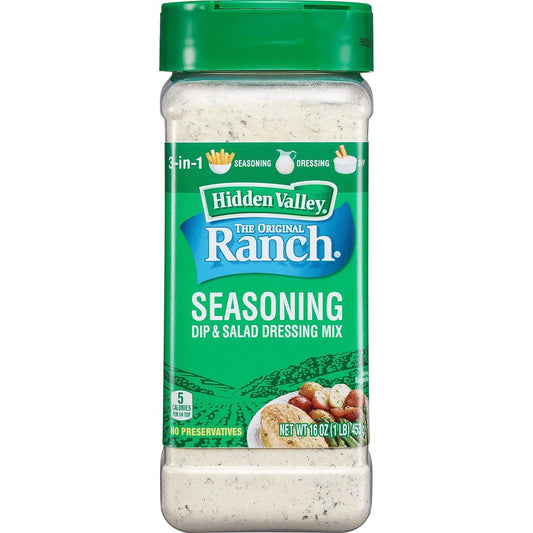 Hidden Valley Original Ranch Seasoning and Salad Dressing Mix, 16 Oz