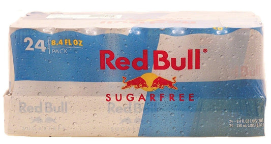 Red Bull Energy Drink, Sugar Free, 8.4 oz, 24 ct