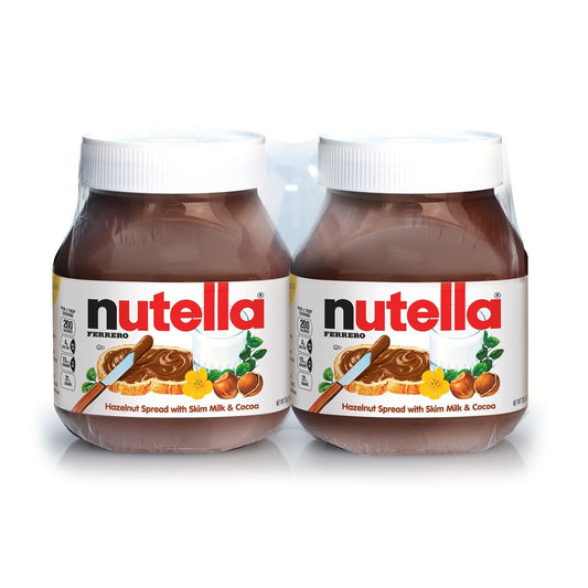 Nutella Hazelnut Spread Twin Pack (26.5 oz. jars, 2 ct.) - SCL