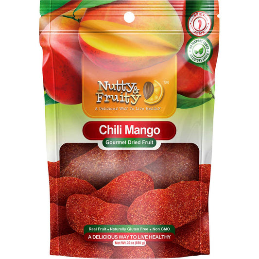 Nutty & Fruity Chili Mango, 30 Ounce