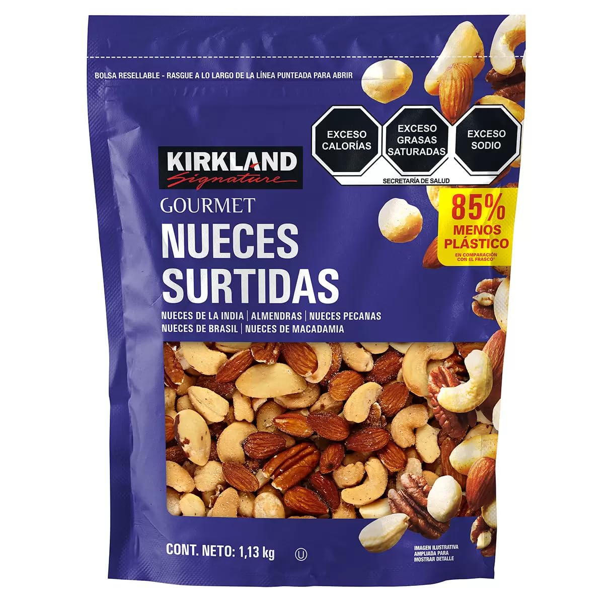 Kirkland Signature Extra Fancy Mixed Nuts-40 oz (2.5 lb) 1.13kg