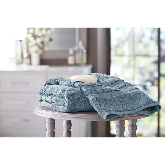 Member's Mark Hotel Premier Collection 100% Cotton Luxury Bath Towel - Denim Blue