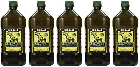 Kirkland Signature, Extra Virgin Olive Oil, 5 Units (2 QT 3.6 FL OZ)