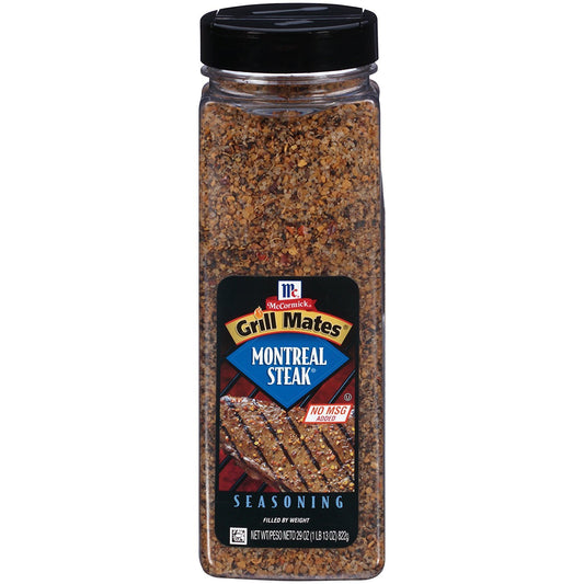 McCormick Grill Mates, Montreal Steak Seasoning, 29 Ounce (5 Pack)