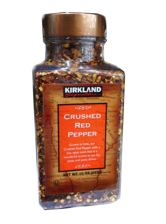 Kirkland Signature Crushed Red Pepper, 10 oz - PACK OF 4