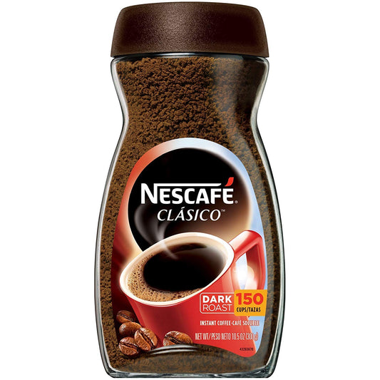 NESCAFE CLASICO Instant Coffee 10.5 oz. Jar (Pack of 3)