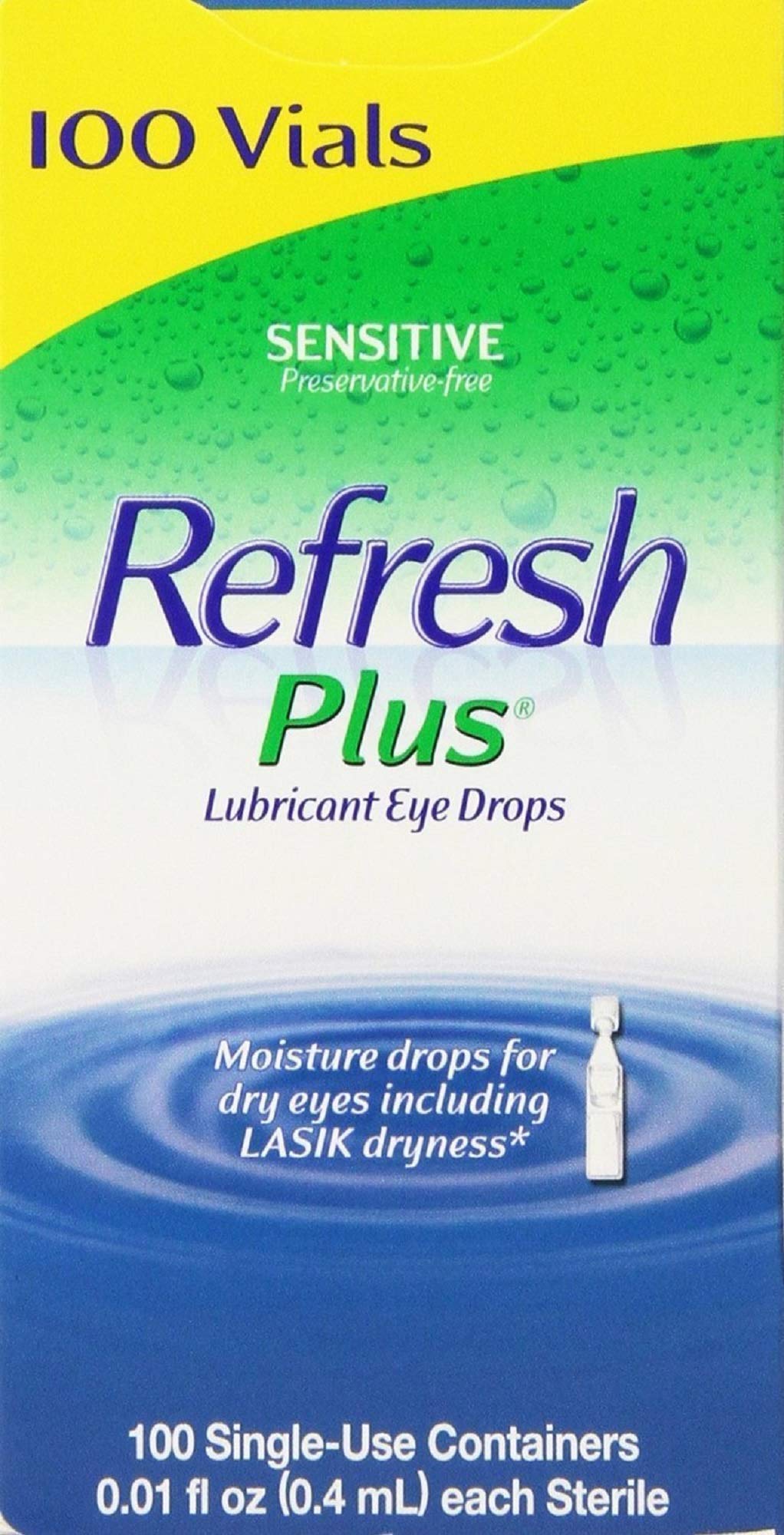 Refresh Plus 100 single-use vials