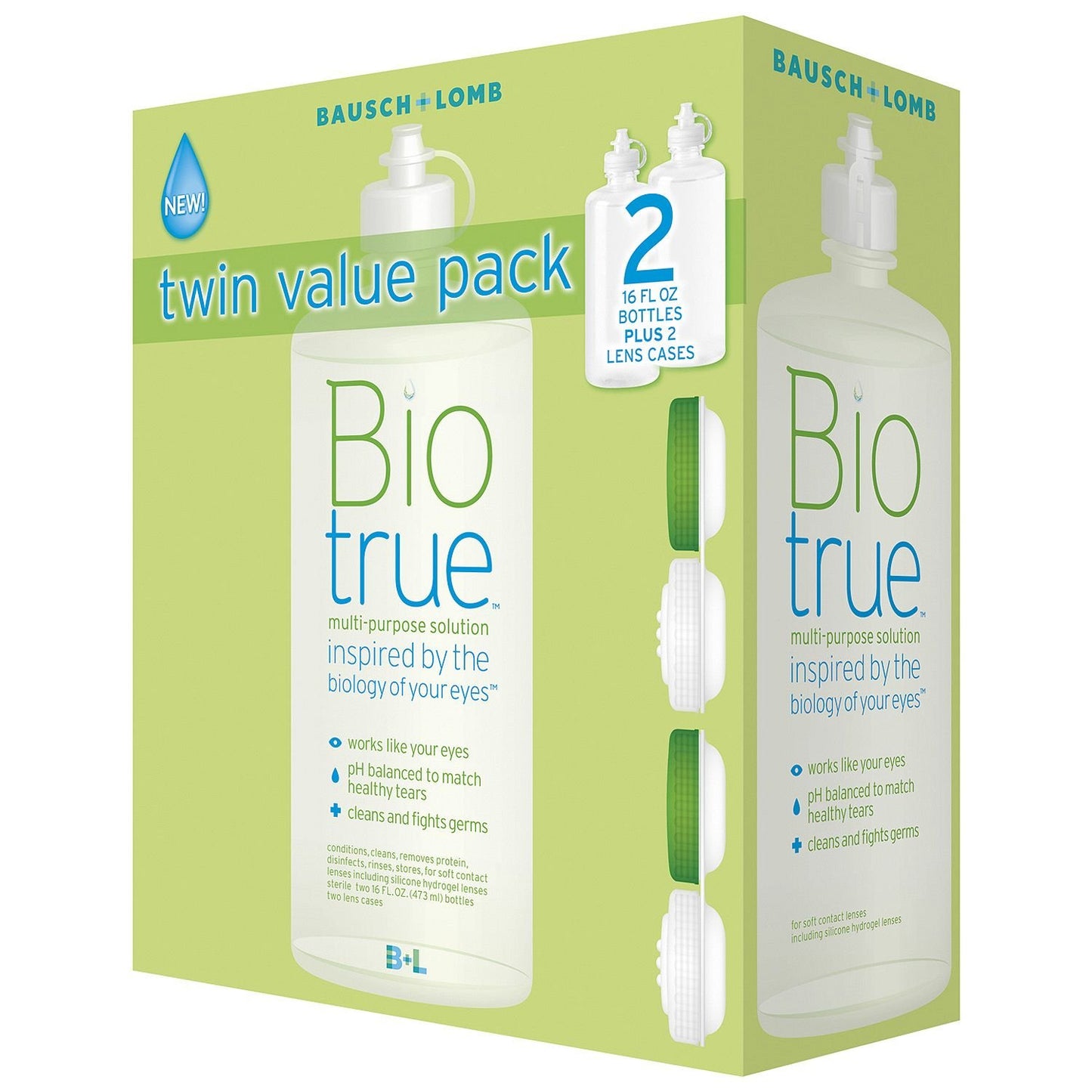 Bausch & Lomb Biotrue Multi-Purpose Solution - 2/16 Ounce