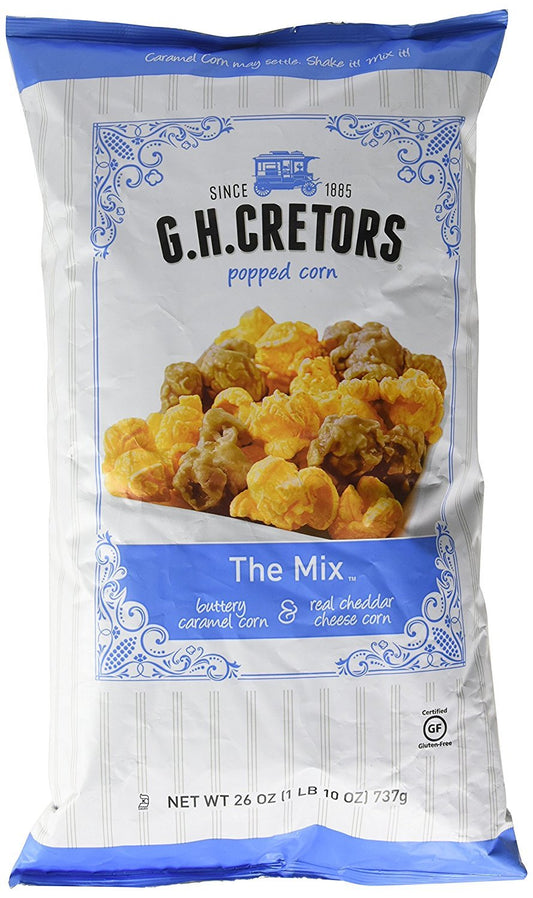 G.H. Cretors Popcorn, Mix, 26 oz (pack of 2)