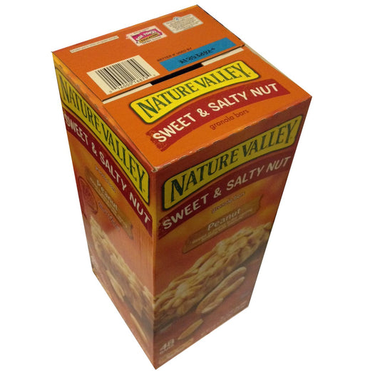 Nature Valley Sweet and Salty Peanut Granola Bars 48 Count Value Box