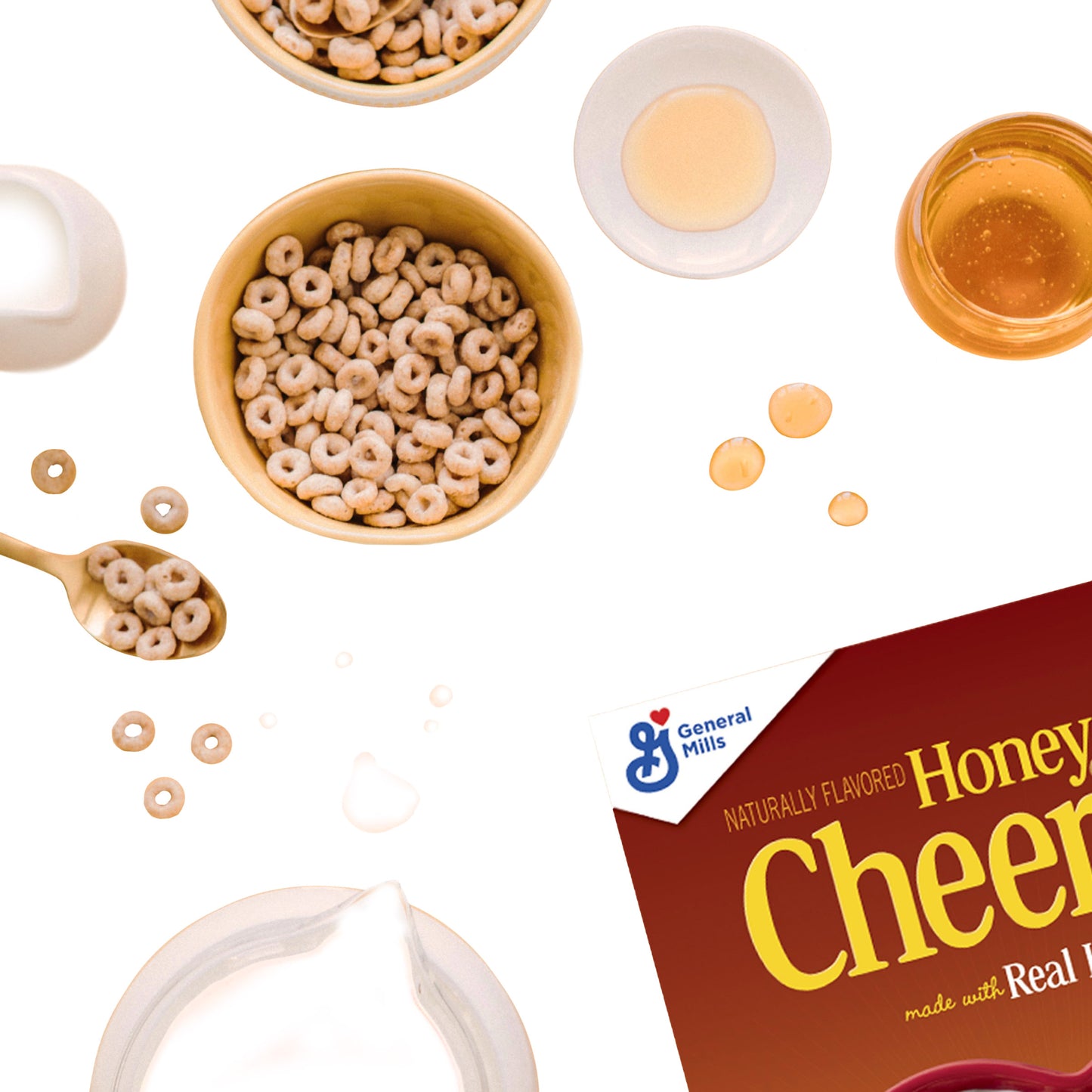 General Mills Honey Nut Cheerios 2/27.5 oz