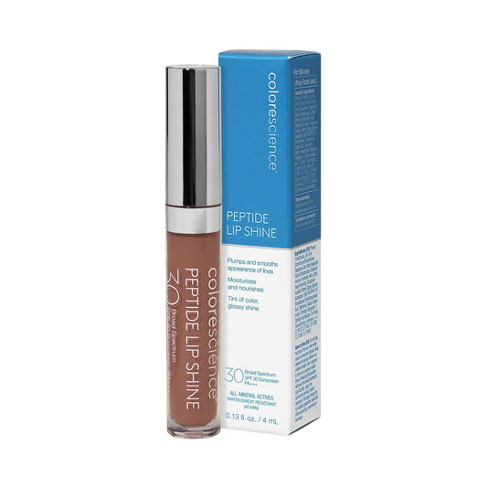 Colorescience Peptide Lip Shine, Savanna, SPF 30