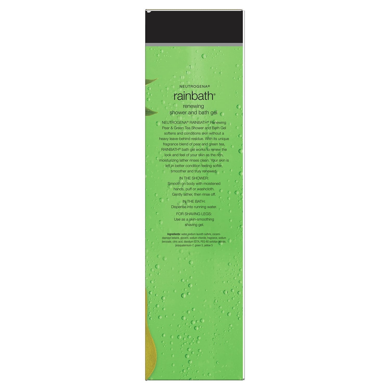 Neutrogena Rainbath Renewing Shower and Bath Gel, Pear & Green Tea, 40 fl. oz.