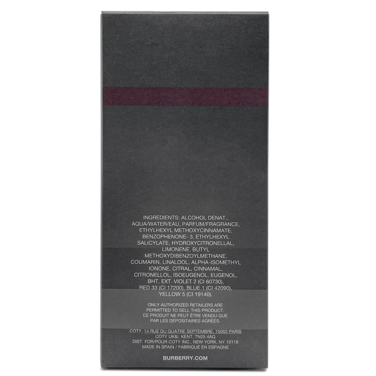 Burberry Touch for Men Eau De Toilette, 3.3 fl oz