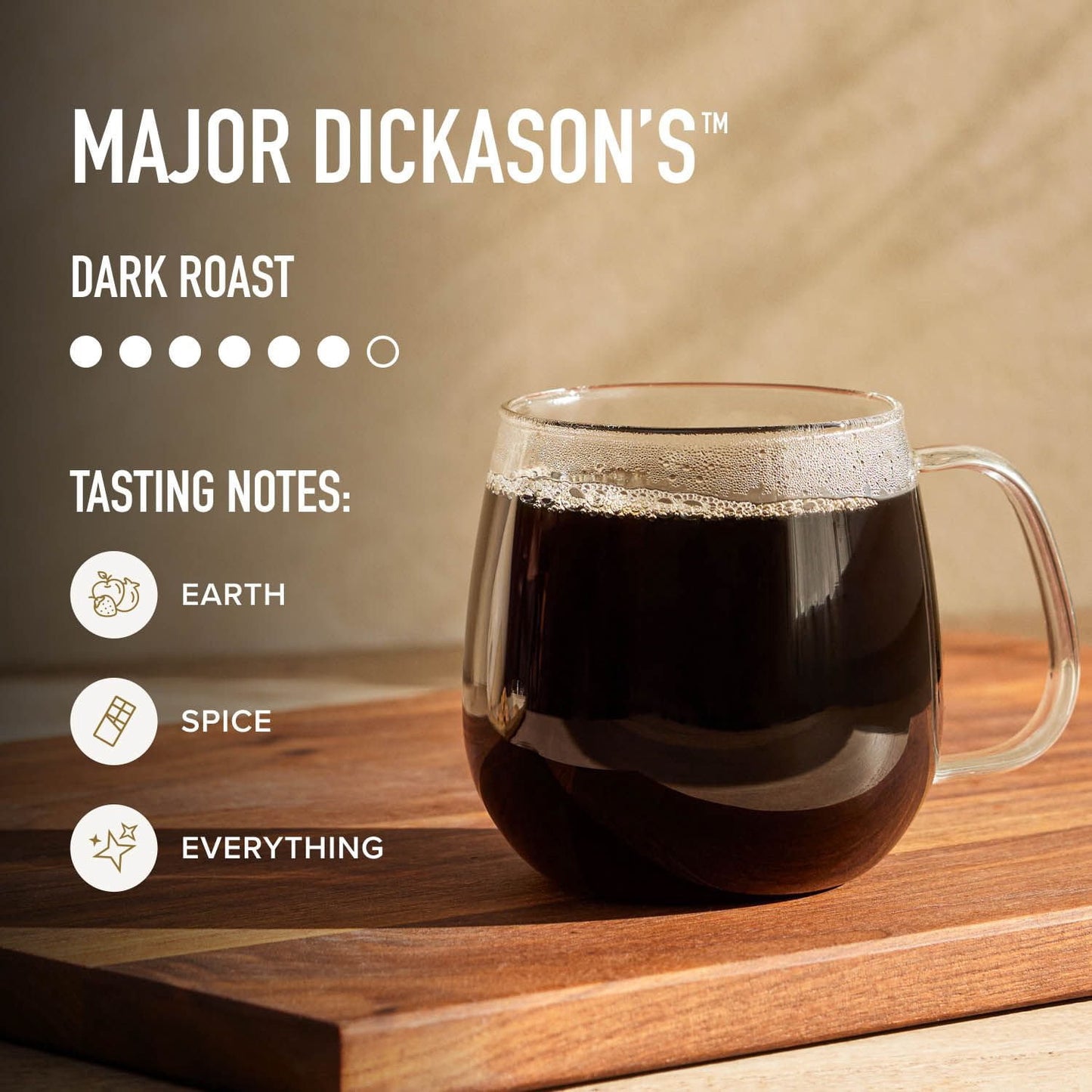 Peet's Coffee Dark Roast Whole Bean, Major Dickason's Blend, 32 oz.