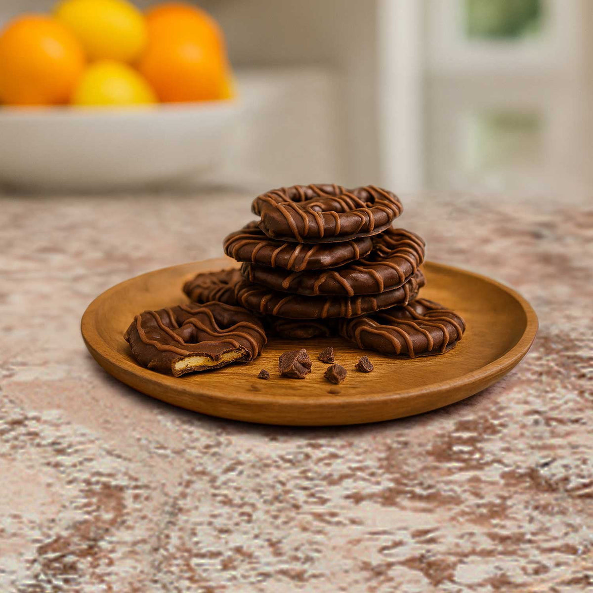 Member's Mark Dark Chocolate Pretzel Thins, 19.2 oz.