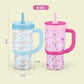 Ello Oasis 14oz Stainless Steel Kids Tumbler with Handle, 100% Leakproof, 2-Pack