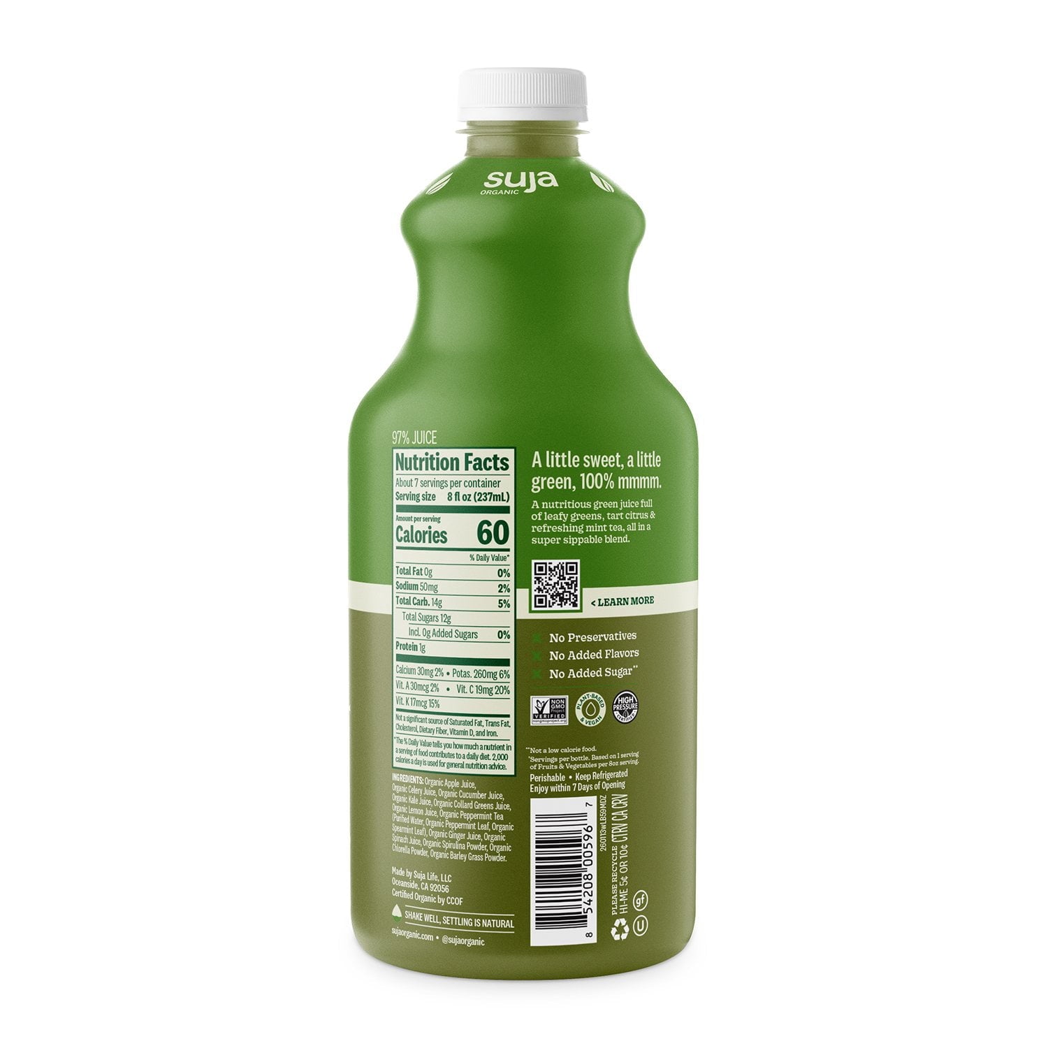 Suja Mighty Dozen Organic Fruit and Vegetable Juice Drink, 59 fl. oz.