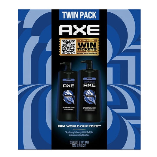 AXE Phoenix Body Wash, Spearmint & Wild Berry, 32 fl. oz., 2 pk.