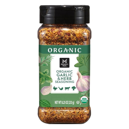 Member's Mark Organic Garlic and Herb Seasoning, 8.25 oz.