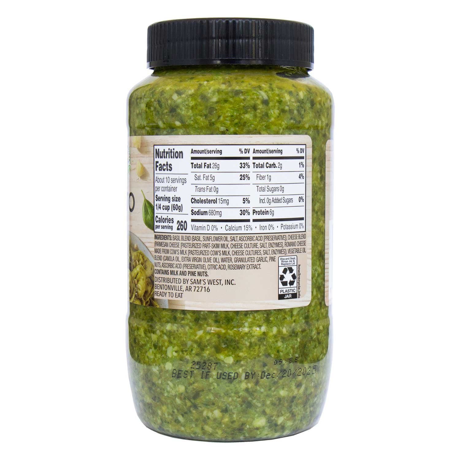 Member's Mark Italian Basil Pesto, 22 oz.