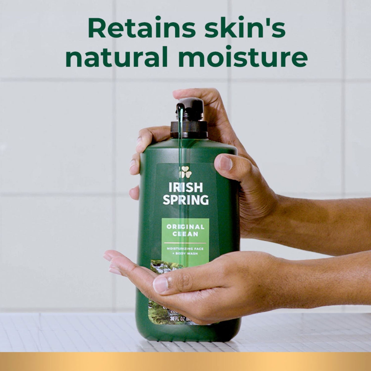 Irish Spring Body Wash for Men, Original Clean, 30 fl. oz., 2 pk.