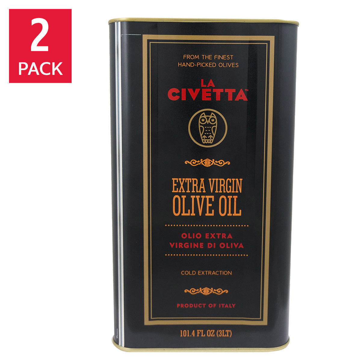 TERRA DELYSSA ORGANIC EXTRA VIRGIN OLIVE OIL 2 L