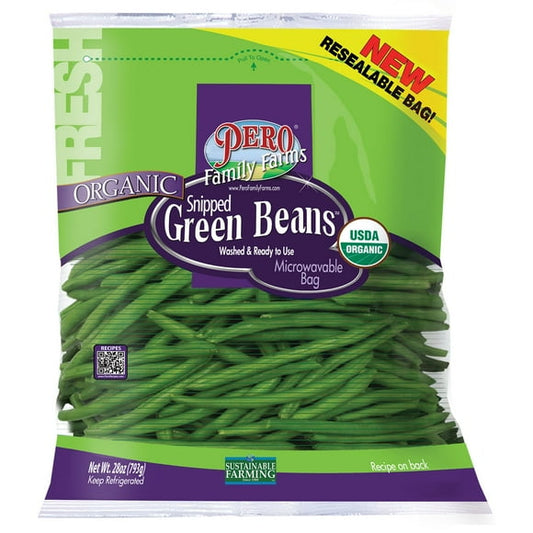 Organic Green Beans, 28 oz.