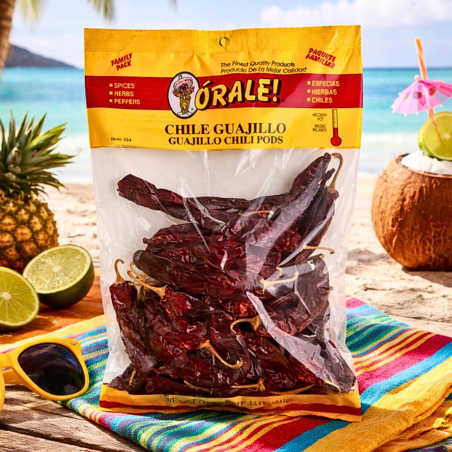 Orale! Guajillo Peppers, 12 oz.