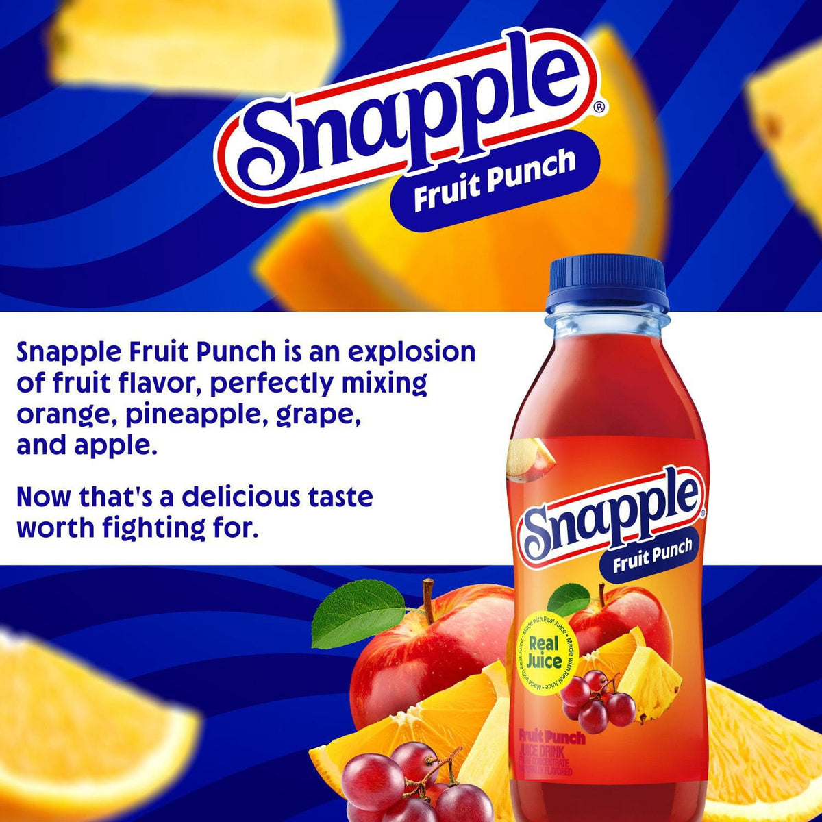 Snapple Juice Drink Variety Pack, 16 fl. oz., 24 pk.