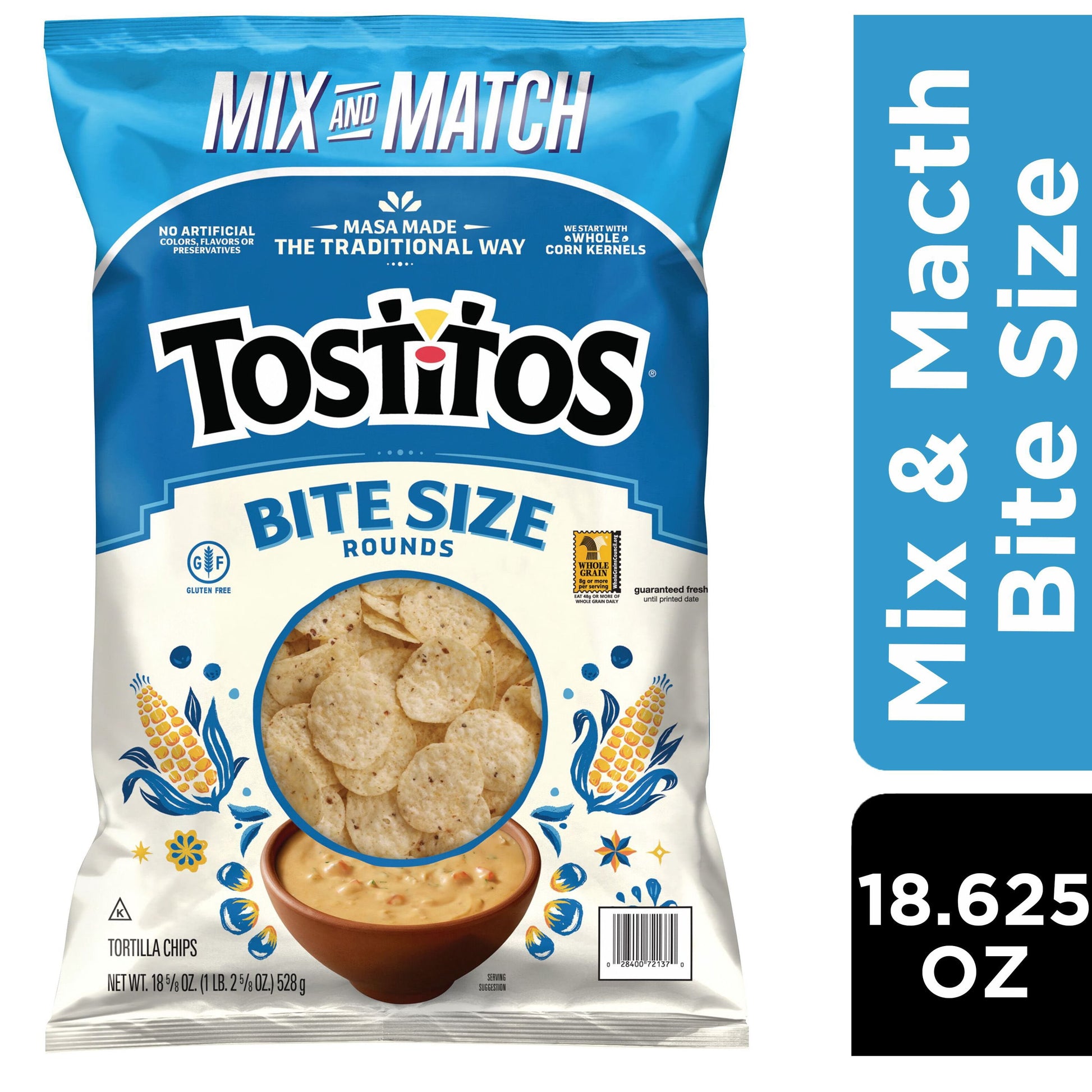 Tostitos Regular Tortilla Chips, 18.625 oz.