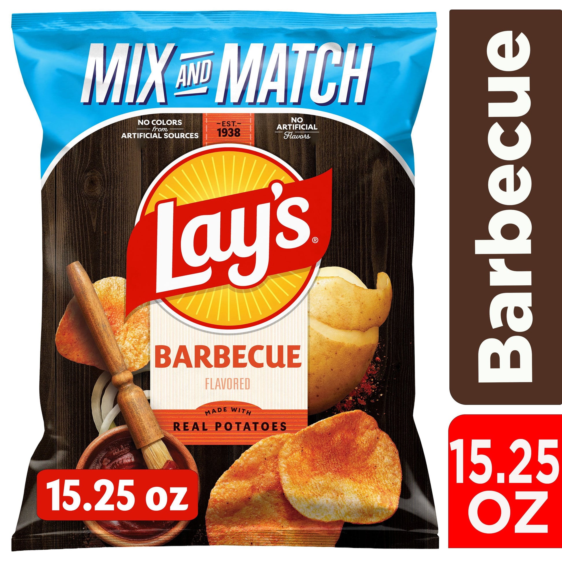 Lay's Barbecue Potato Chips, 15.25 oz.