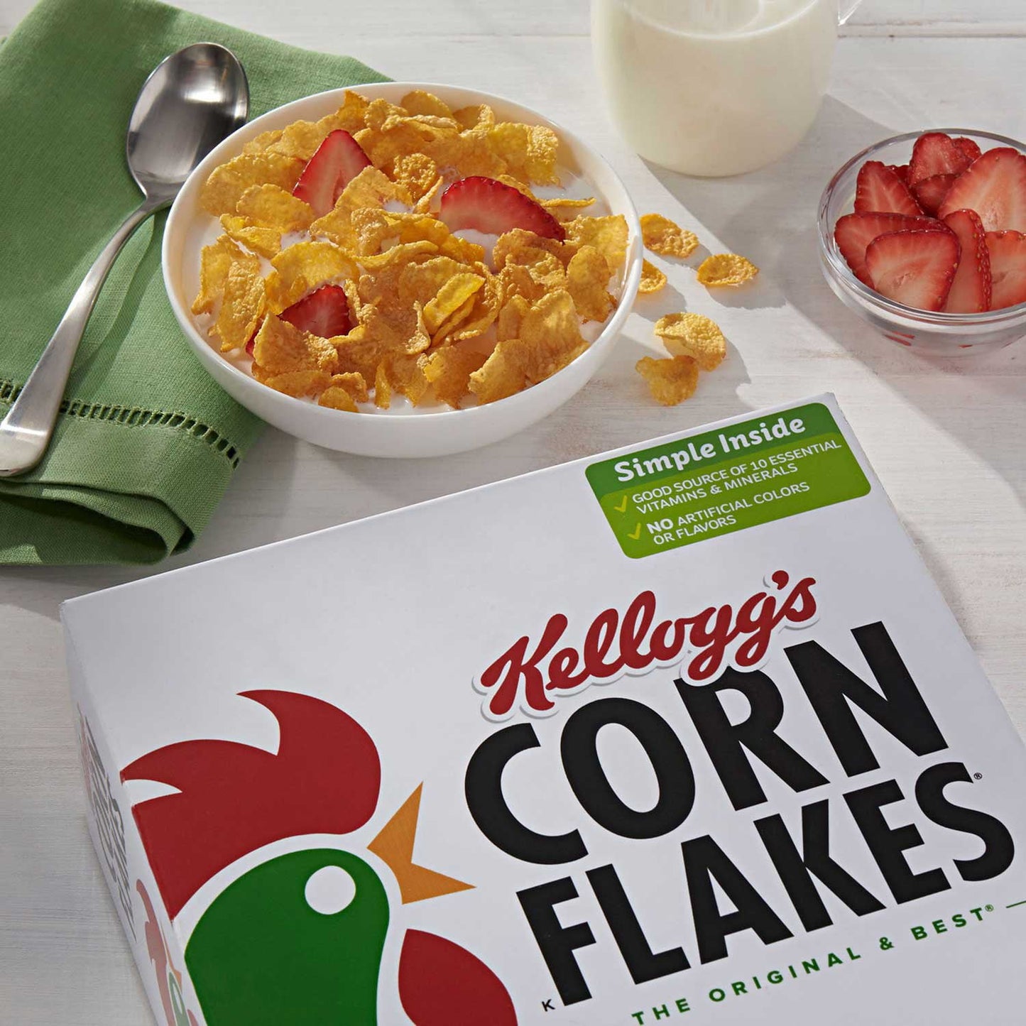 Corn Flakes Cereal, 43 oz.