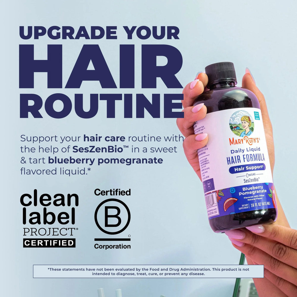 MaryRuth's Daily Liquid Hair Formula 22 fl. oz, 2 pk.