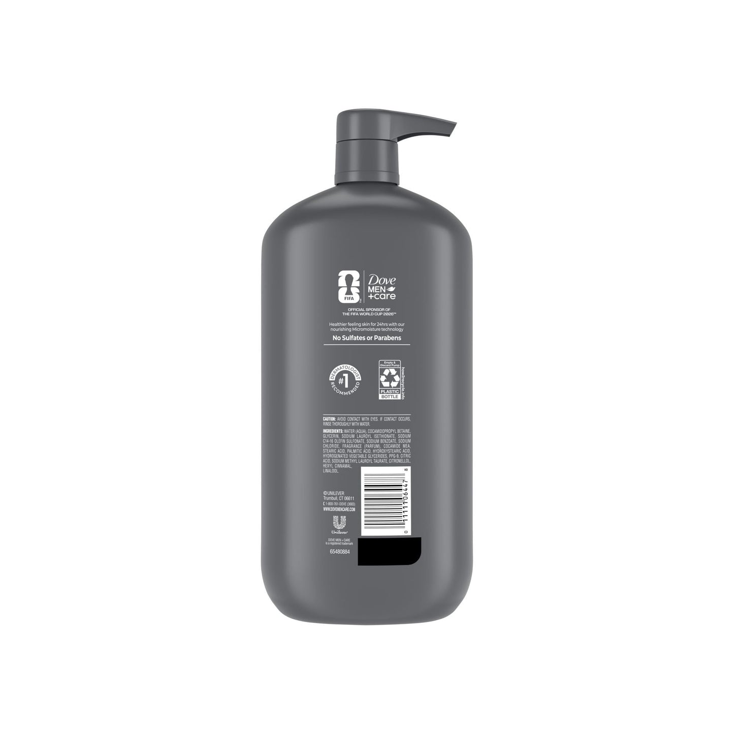 Dove Men Limited Edition FIFA All Star Body Wash, Comfort, 30 fl. oz., 2 pk.