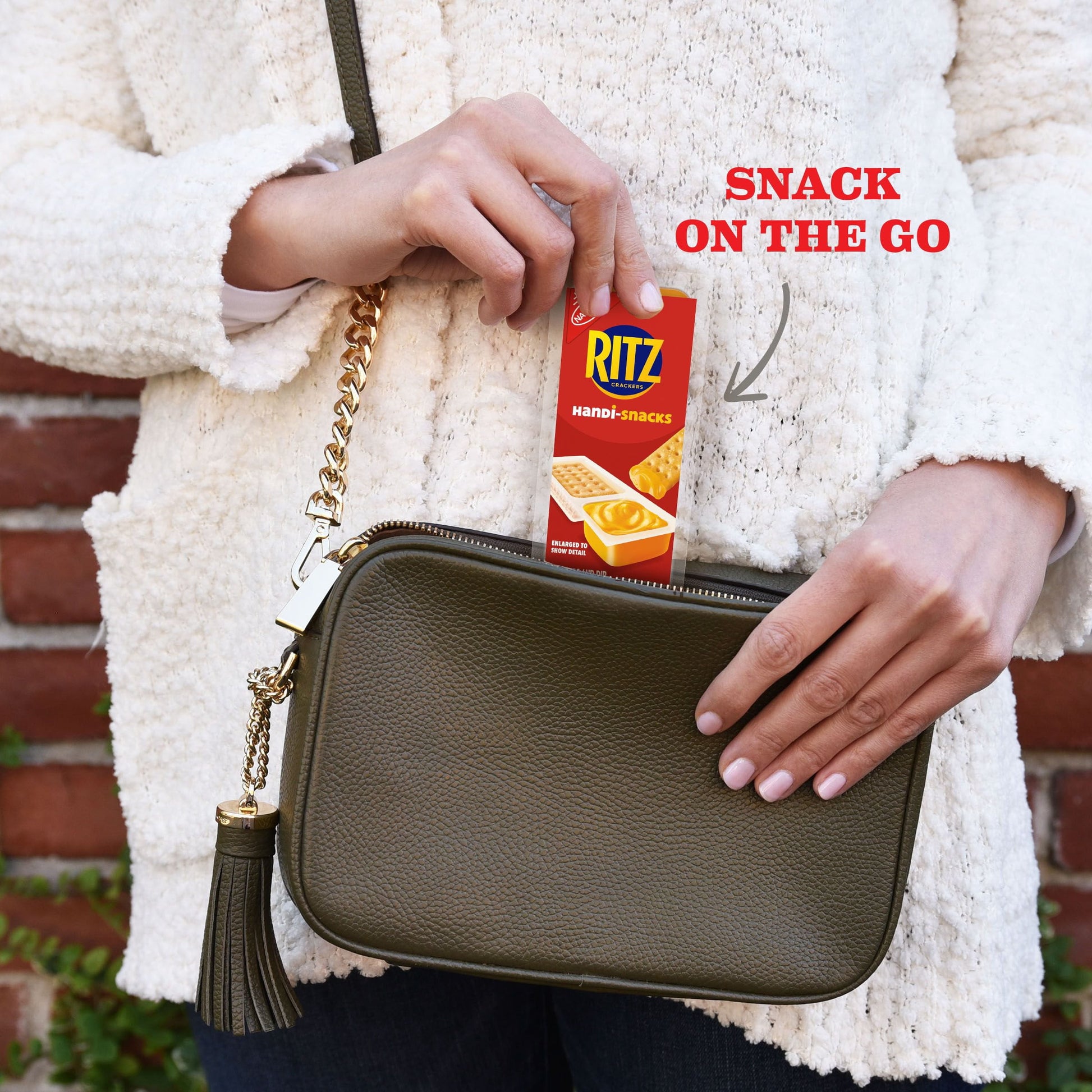 RITZ Handi-Snacks Crackers and Cheese Dip, 0.95 oz., 30 pk.
