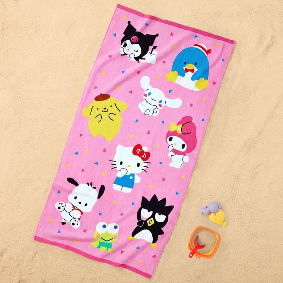 Licensed Character Kids Beach Towel, 36" x 64"