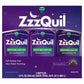 ZzzQuil Nighttime Sleep-Aid Liquid, Berry, 12 fl. oz., 3 pk.