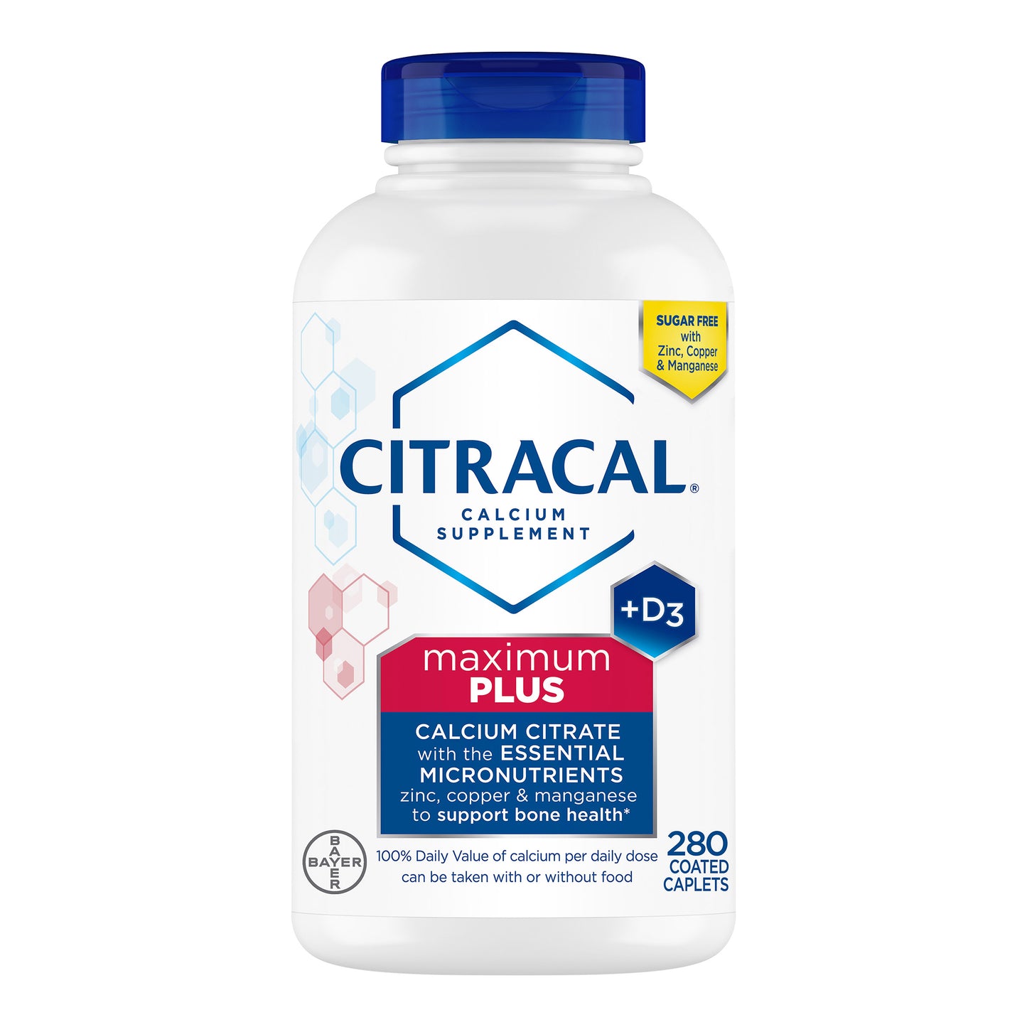 CITRACAL MAXIMUM CALCIUM CITRATE + D 280 CAPLETS