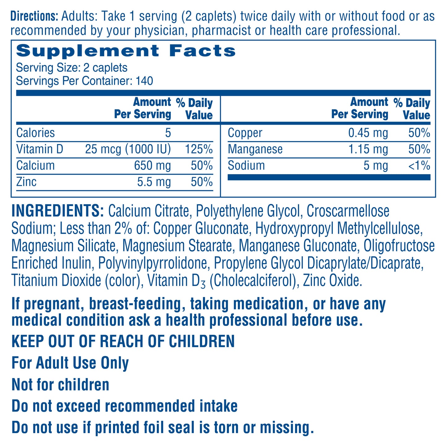 CITRACAL MAXIMUM CALCIUM CITRATE + D 280 CAPLETS
