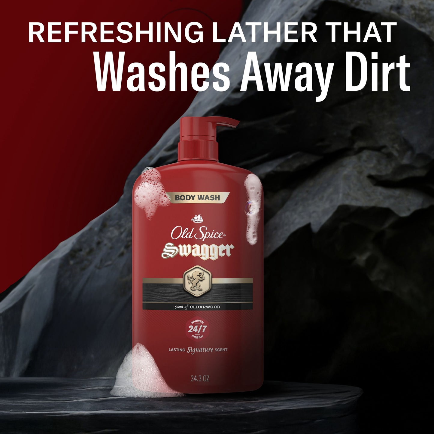 Old Spice Swagger Red Collection Men's Body Wash, 34.3 fl. oz., 2 pk.
