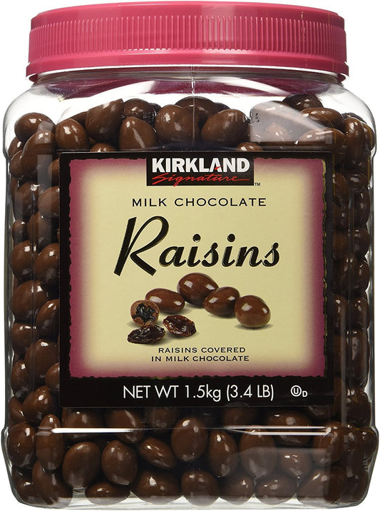 Signatures MNGVIt Milk Chocolate, Raisins, 3.4 Pound (2 Pack)